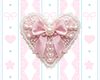 ᨳPINK HEART PIN