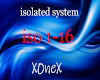 isolated system
