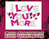 I love You More Balloons
