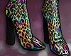 Y- Leopard Colors Boots