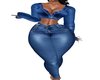 Ensemble denim blue
