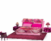 cute pink bed