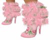 [KC]Pink Floral Boots