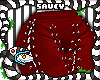 Lace Up Pants Red