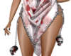 Bloody skull girl chain