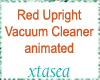 Red Upright Vacuum A