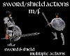 SWORD/SHIELD ACTIONS M/F