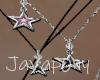 Silver Stars Necklaces