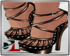 glamour shoes bronze