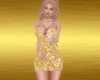 Gold Sexy Dress