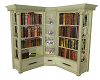 Limed Wood Bookcase