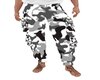 Male White Camo Pants