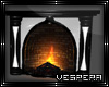 -V- BnW Fireplace