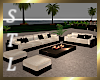 Ocean Sofa w Fire Table