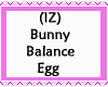 Bunny Balance Egg Unique
