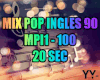 MIX POP INGLES 90
