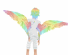 Particle Rainbow Wings