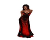 dress red black