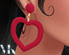 VK. Heart Earrings