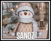 S. Cute Snowman Decor