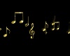 MusicNote Lights-Gold