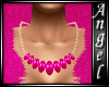 L$A Pheobe Necklace Pink