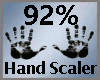 Scale Hand 92% M