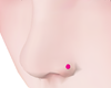 Nostril Piercing Pink