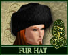 Fur Hat Black