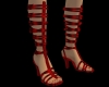 [BS] Red Long Sandals