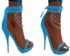 sky blue disco shoes