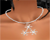 Snowflake Necklace~Slvr