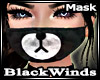 BW| Panda Face Mask