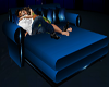 Blue Club Cuddle Sofa