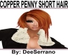 COPPER PENNY SHORT HAIR
