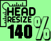 Head Resize 140% MF