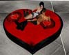 Love heart sofa