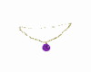 Gold & Amethyst Necklace