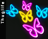 Butterflies Neon