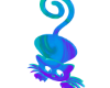 Whimsical Swirl Art Cat2