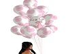 Its a Girl balloons/Gee