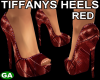 Tiffanys Heels Red