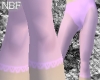 Pink lace leggings