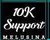 10k Support Sticker