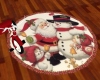 Santa and Friends rug