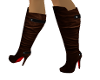 [dw]knee high sude boots