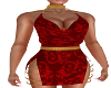 Malinda Red Dress