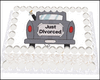 Just Divorce Sheet Cake