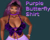 Purple ButterFly Shirt