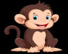 safari monkey decal